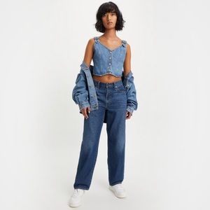 Levi’s baggy dad jeans